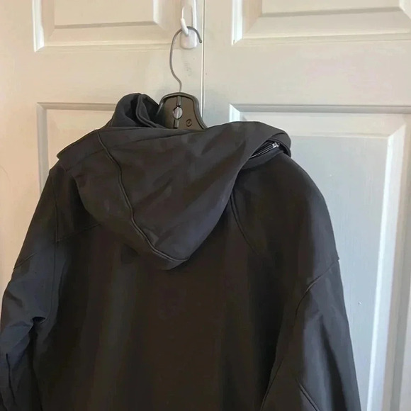 Y2K ,vintage tag,NWT MEN Large soft shell black jacket !Exc cond! Sporty,classic - Picture 4 of 14